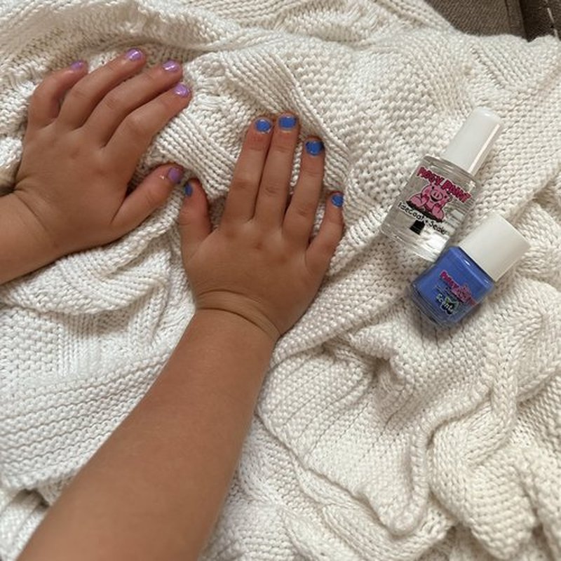 Piggy Paint | Girls Nail Polish | Cruelty-free, Vegan, & Low Odor for Kids | Base Coat + Sealer