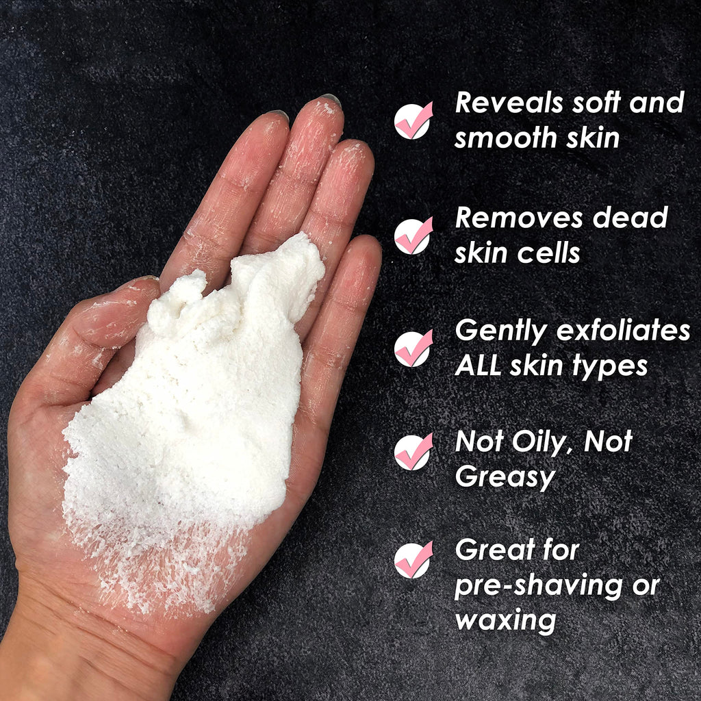 Primal Elements Sugar Scrub, Exfoliating Sugar Whip, Face and Body Cleanser, Moisturizer, Flower Child, 10 oz Package