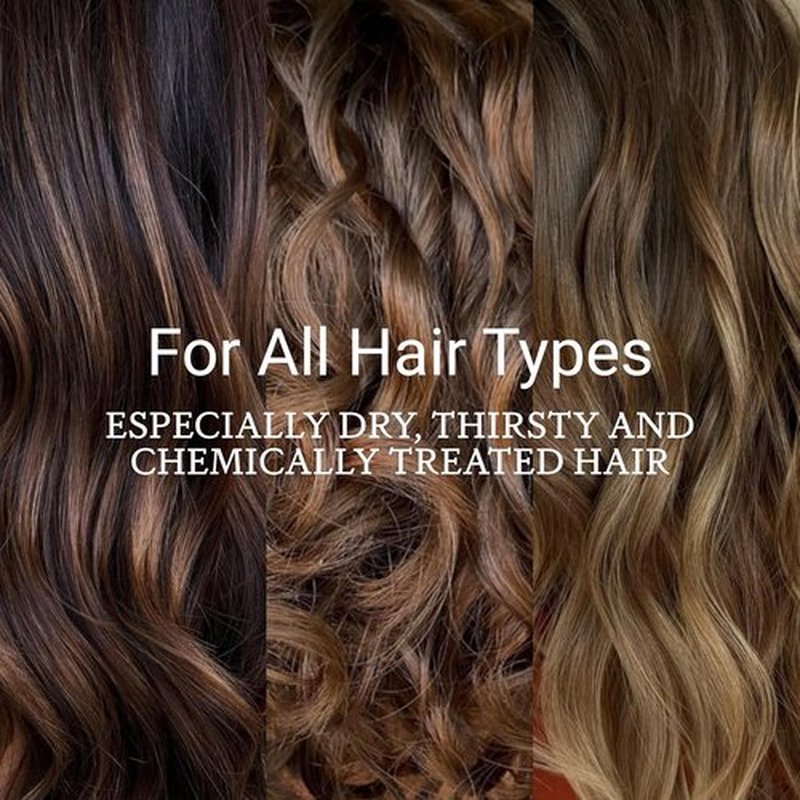 Loma Hair Care Nourishing Shampoo & Conditioner Duo - Hydrating Formula for All Hair Types