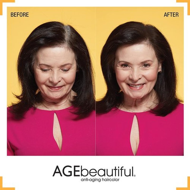AGE Beautiful Root Touch Up Hair Color Spray - Temporary Gray Concealer | Adds Volume & Covers Thinning Patches