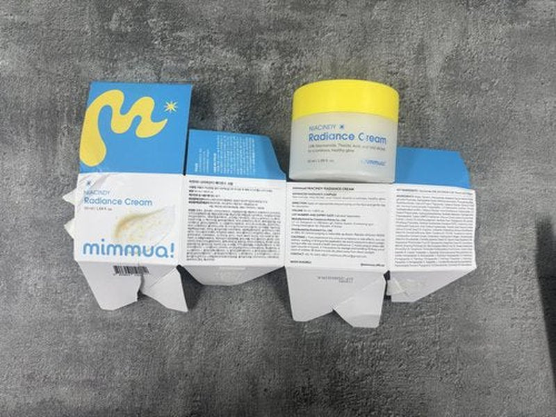 mimmua! NIACINDY Radiance Capsule Cream | Liposomal NAD + 10% Niacinamide +Thioctic Acid + 9 Peptides | Dark Spot Remover & Anti-Aging Moisturizer | Korean Clinical Formula for Radiant Skin | 50ml