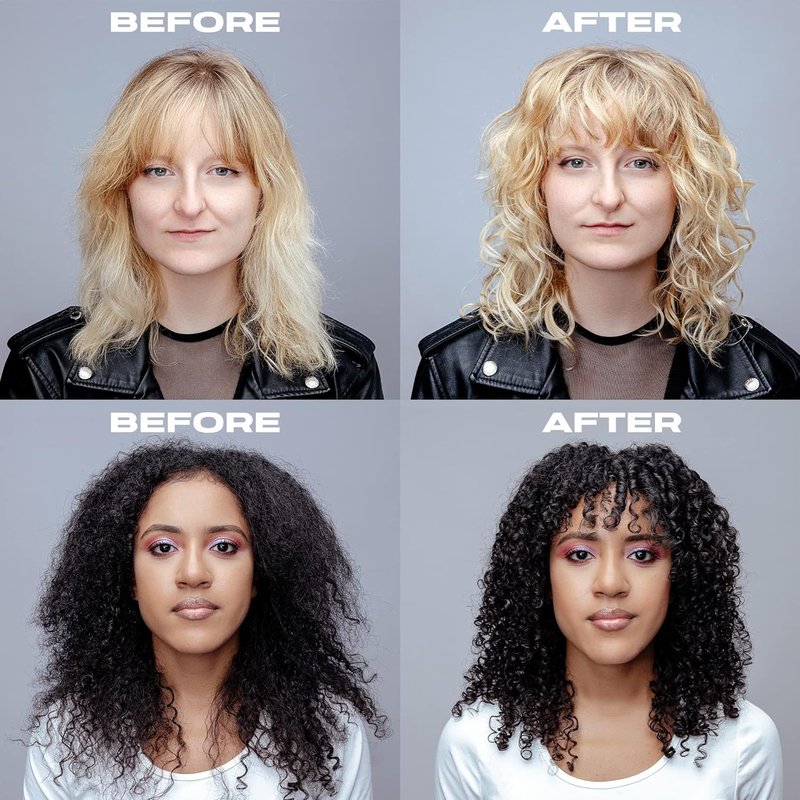 XMONDO Hair Wave Bundle - Vegan Formulas with Waveflex Technology for Deep Hydration & Frizz Control | 3-Piece Set