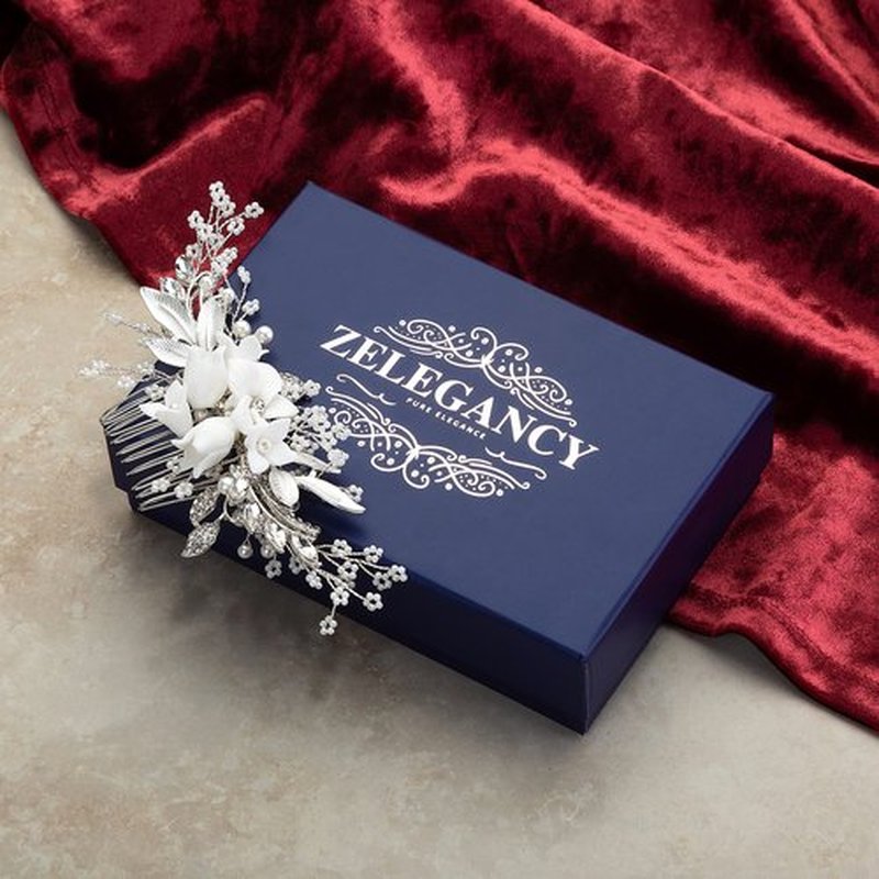 Modern Wedding Hair Accessories: Jewelry and Headpieces for Brides, Bridesmaids, Flower Girls | Hair Combs, Clips and Pieces