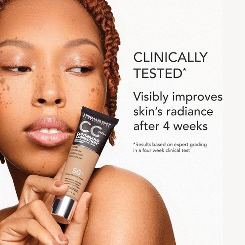 Dermablend CC Cream Foundation - Continuous Correction & Full Coverage, SPF 50+, Oil-Free