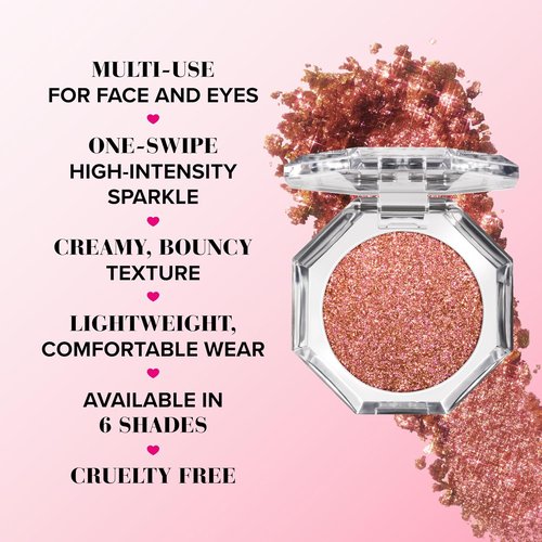 Too Faced Disco Crush High Shine Glitter - Iridescent Multi-Use Eye & Face Sparkle, 0.05 Ounce