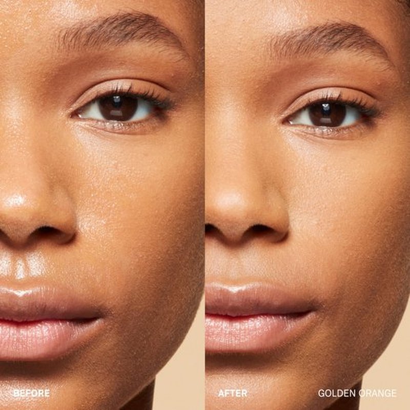 Bobbi Brown Sheer Finish Pressed Powder | Oil-Absorbing, Mattifying Setting Powder for All-Day Shine Control | Includes Puff, 0.32 Ounce, Golden Orange