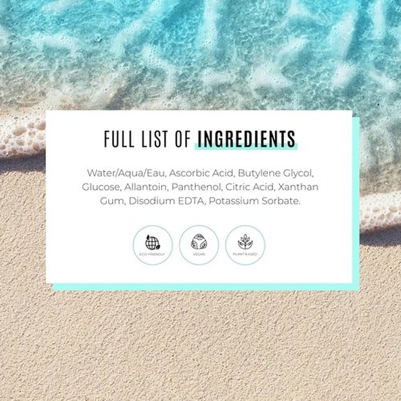Malibu C Sensitiv C Face Serum - Brightening Vitamin C Serum for Sensitive Skin - 1 fl oz