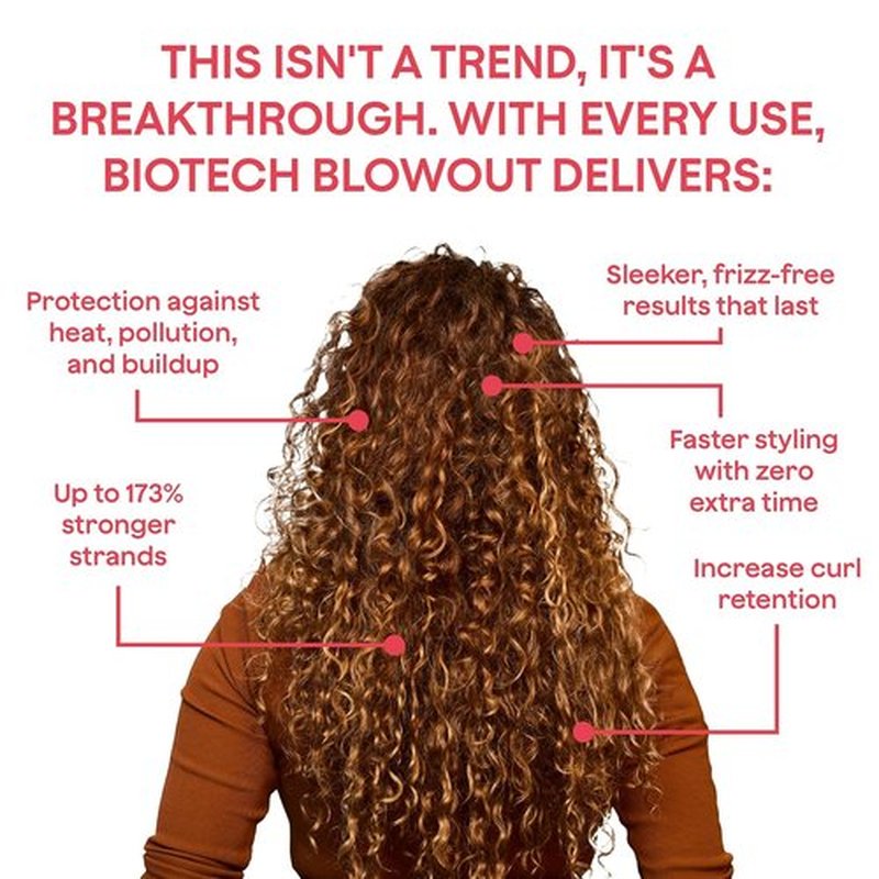 Goddess Maintenance Biotech Blowout Leave-In Hair Mask - 1.7 Fl Oz | Heat Protectant & Frizz Control