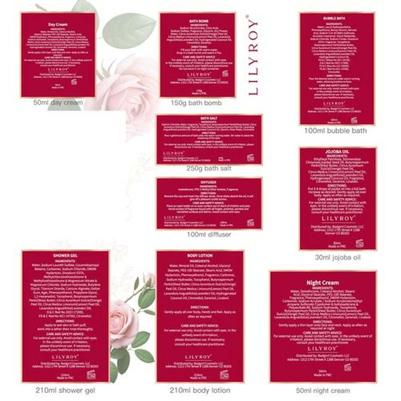 Mothers Day Gifts for Women - 19-Piece Luxury Rose Spa Gift Basket Set Bath and Body Gift Sets Care Kit | Christmas Gifts, Valentines Day, Mothers Day Gifts Baskets for Mom, Wife