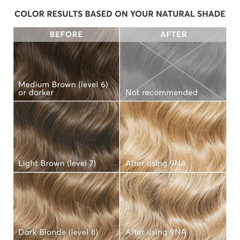Madison Reed Hair Color Kit - Radiant Pisa Blonde 9NA with Bonding Time Hair Serum for Vibrant Shine