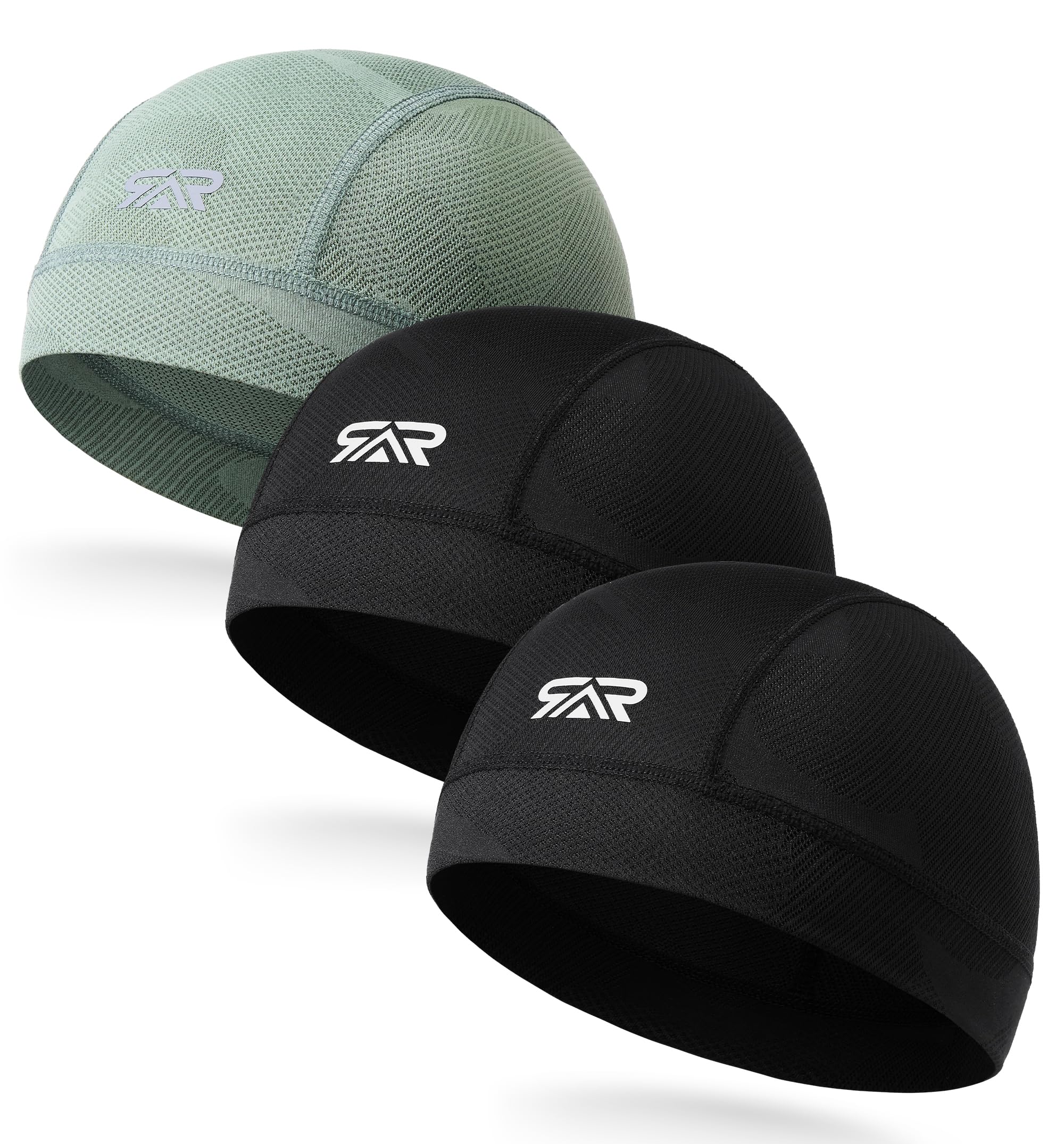 THINDUST 3-Pack Camo Helmet Liner Skull Cap Breathable Mesh for Men Women