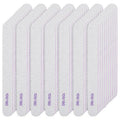 200 Pcs Nail Files 100/180 Grit Double Sides Emery Boards Reusable Nail Files for Acrylic Nails Professional Manicure Tools for Natural Nails Acrylic Nails Home and Salon Supplies (Oval)