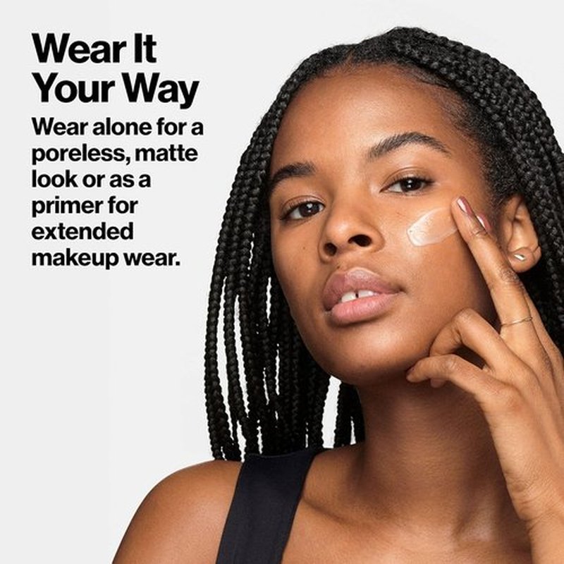 Revlon ColorStay Grip Primer - Mattifying & Oil-Absorbing Face Makeup, Blurs Imperfections, 1 Fl Oz