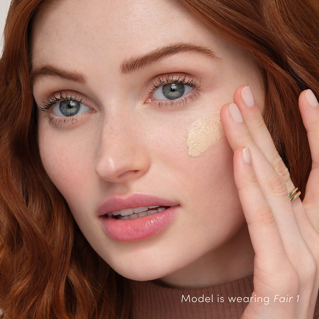 jane iredale HydroPure Tinted Serum, Hydrating, Sheer-Coverage Formula Helps Plump, Soothe, Blur Lines and Even Skin Tone with Hyaluronic Acid + CoQ10