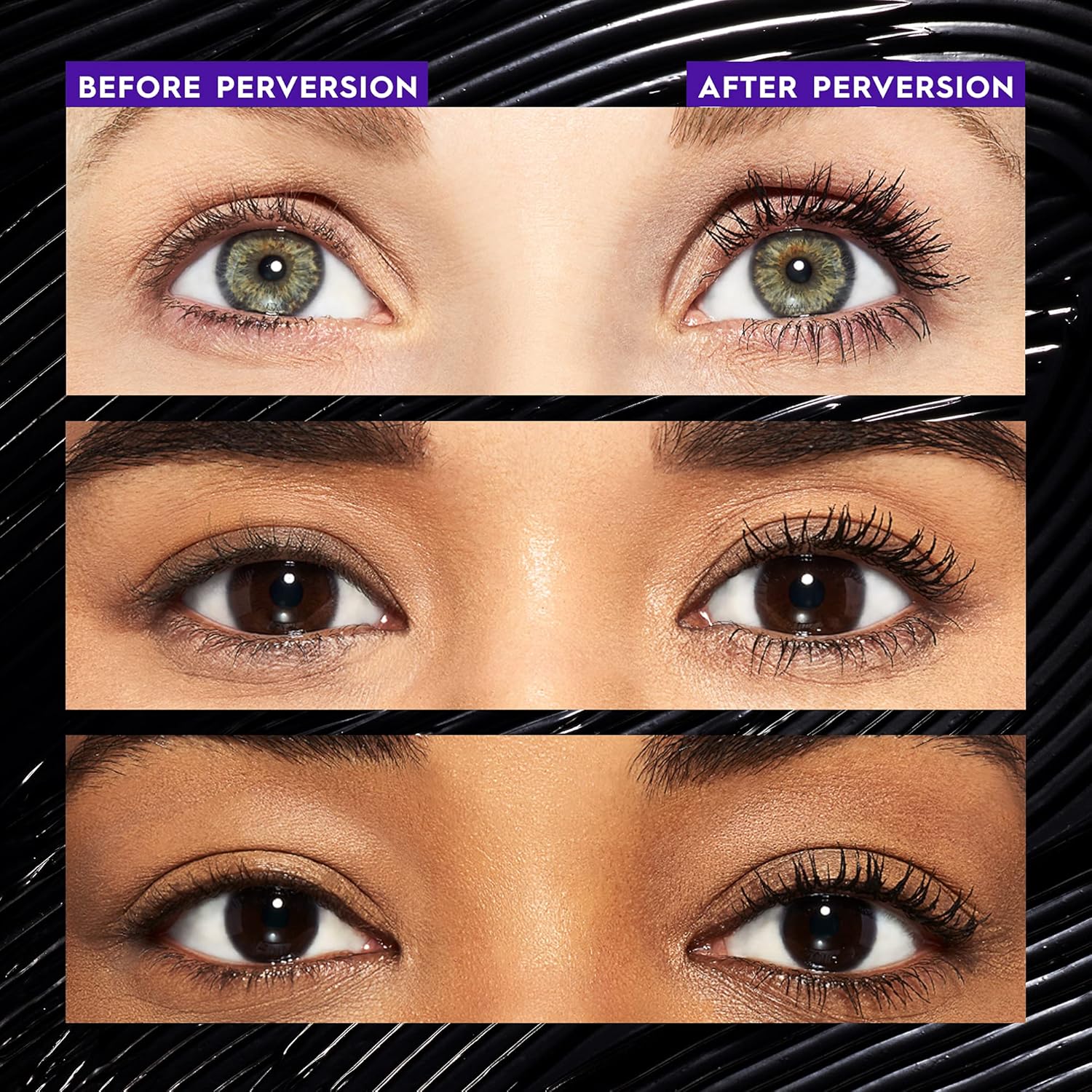 Urban Decay Perversion Volumizing Mascara - Intense Black, Smudge-Resistant & Flake-Free Lash Lengthening