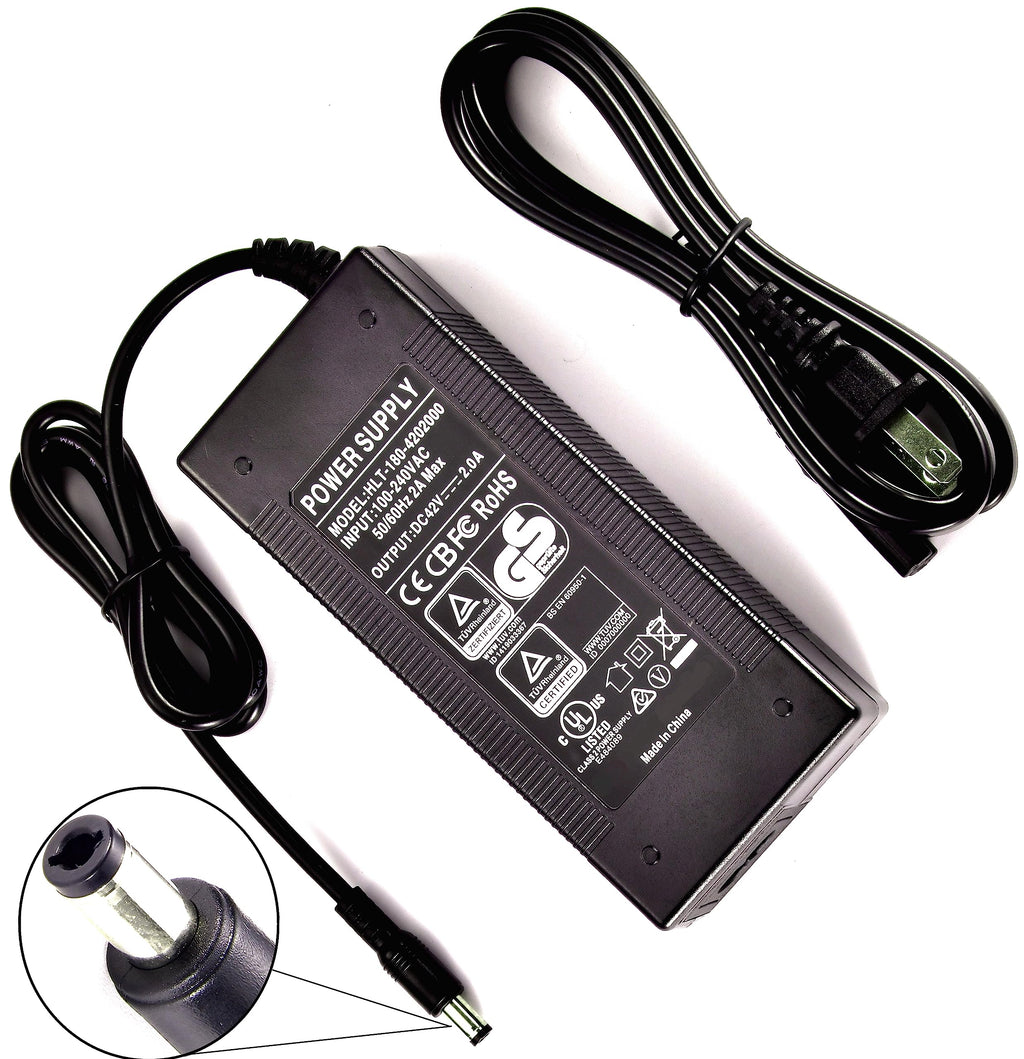 42V 2A Charger for Hiboy Scooter Charger,Jetson Scooter Charger,Suitable for Hiboy Scooter S2,S2 Lite,S2 Pro,KS4,KS4 Pro,NEX