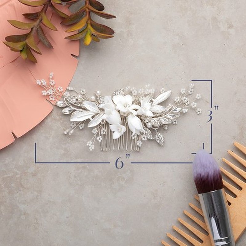 Modern Wedding Hair Accessories: Jewelry and Headpieces for Brides, Bridesmaids, Flower Girls | Hair Combs, Clips and Pieces
