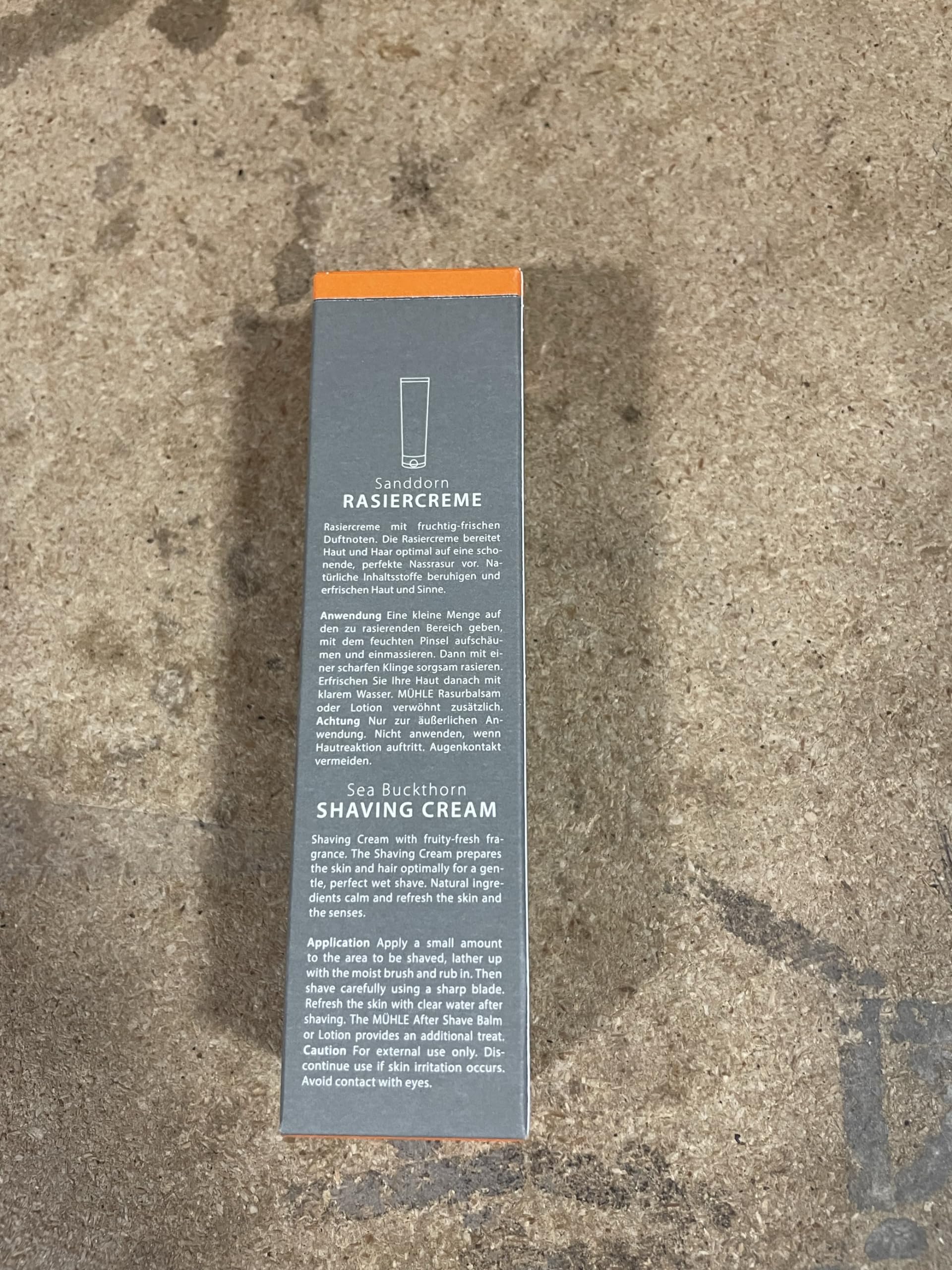 MÜHLE SHAVE CARE Sea Buckthorn Shaving Cream 75ml