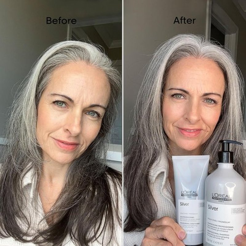 L'Oréal Professionnel Paris Purple Shampoo - Neutralizes Yellow Tones for Blonde & Bleached Hair