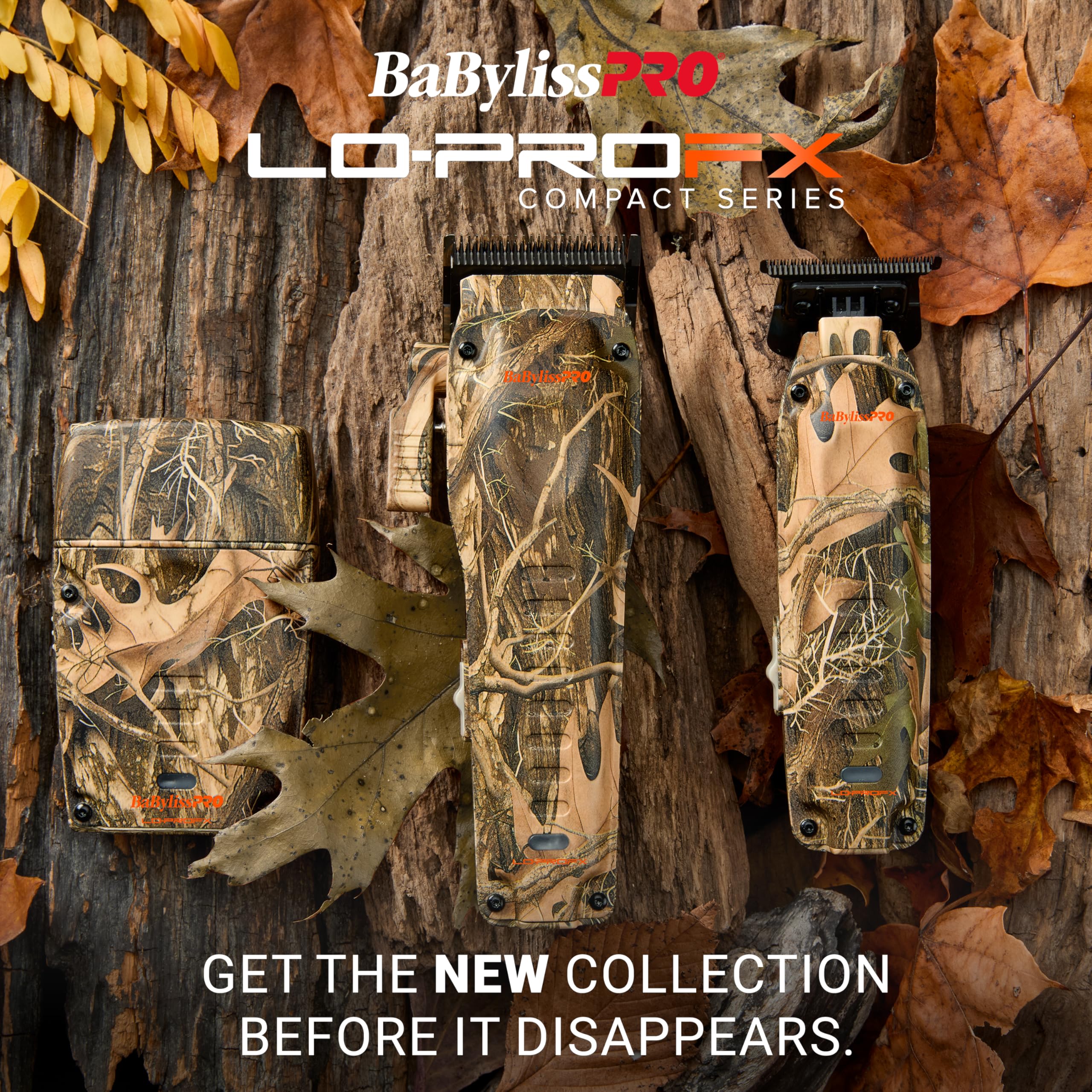 BaBylissPRO Compact LOPROFX High Performance Single Foil Shaver - Camo