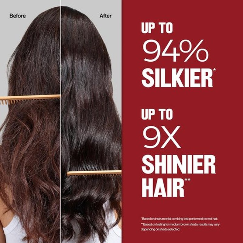 Revlon ColorSilk Hair Color - 100% Gray Coverage, Ammonia-Free, Vegan Keratin - 54 Light Golden Brown (Pack of 3)
