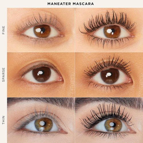 Tarte Maneater Mascara - Extreme Curl & Volume for 16HR Longwear | Ultra-Creamy Eye Makeup