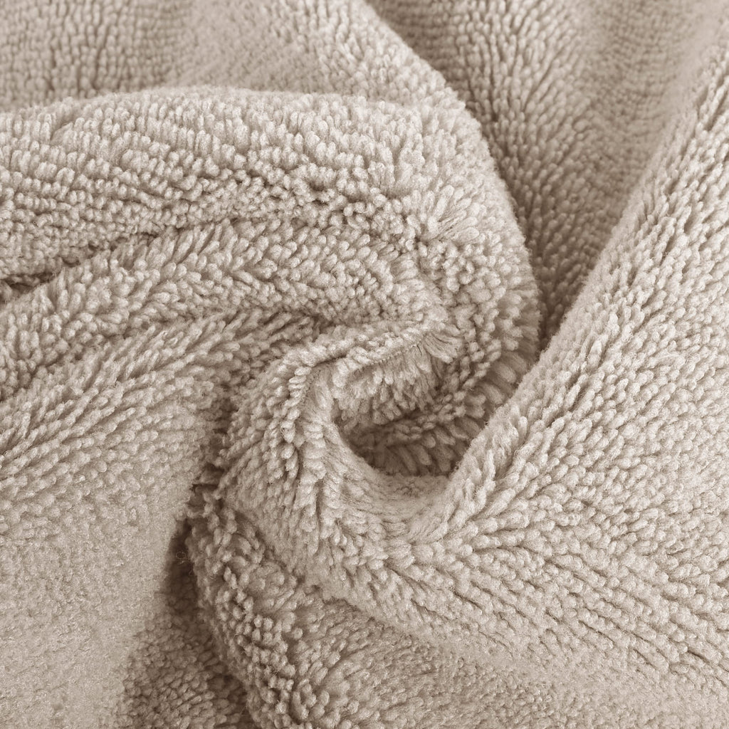 Polyte Premium Lint Free Microfiber Washcloth Face Towel, 13 x 13 in, Set of 6