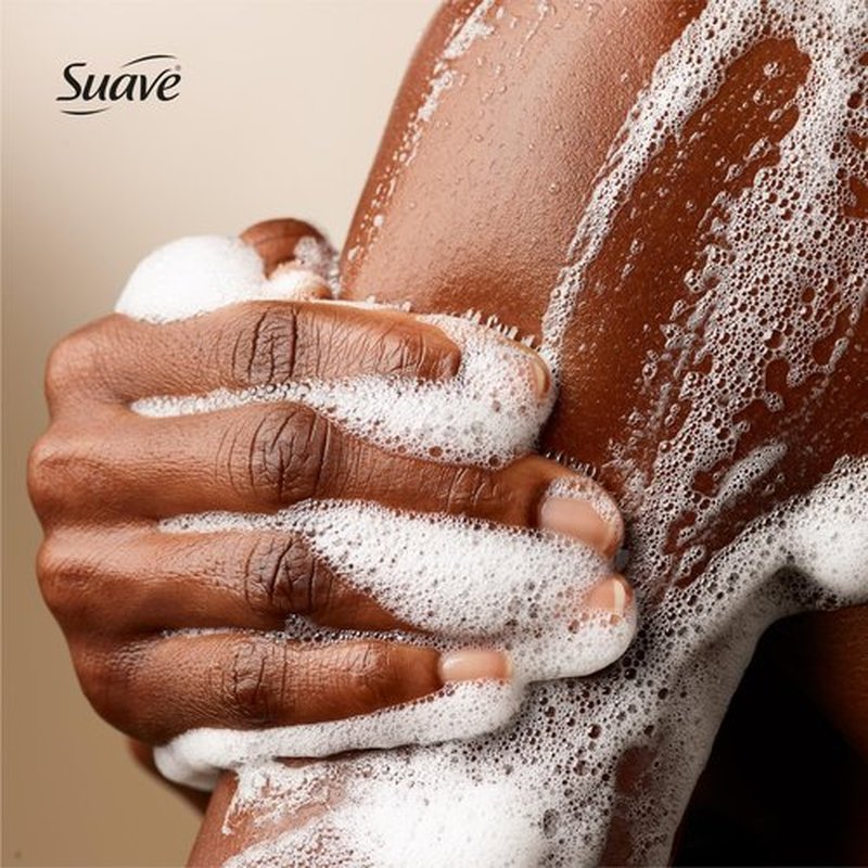 Suave Moisturizing Body Wash Women, Coconut Kiss with Vitamin E and Aloe Extracts, No Parabens, No Phthalates, 18 Oz (Pack of 6)