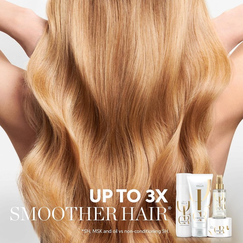 Wella Professionals Hair Oil - Luminous Smoothing & Reflective Luxury | Anti-Frizz, Color Safe, All Hair Types