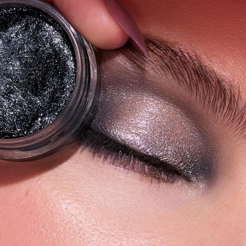 ColourPop Eclipse Jelly Much Gel Eye Shadow - Metallic Formula for Intense Color Payoff - Newborn Army (0.23 oz)