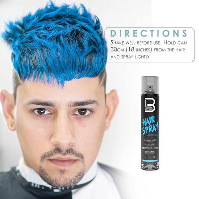 Level 3 Hair Spray by L3 - Long-Lasting Strong Hold for All Hair Types - 12.95 Fl Oz
