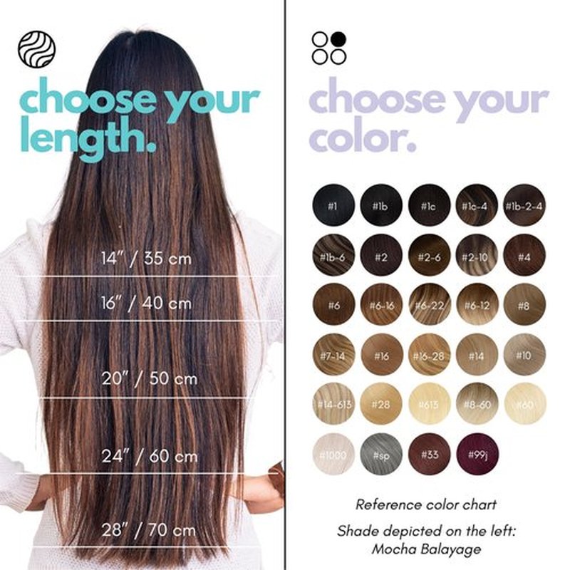 Irresistible Me Real Human Hair Extensions Clip Ins – 100% Human Hair Clip In Extensions for Length & Volume – Invisible Extension – Heat Resistant & Dyeable – Medium Brown, 14 Inches