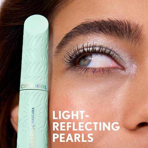 CoverGirl Lash Blast Cleantopia Mascara - Vegan Volumizing Formula for Sensitive Eyes | Extreme Black Frost, 0.32oz