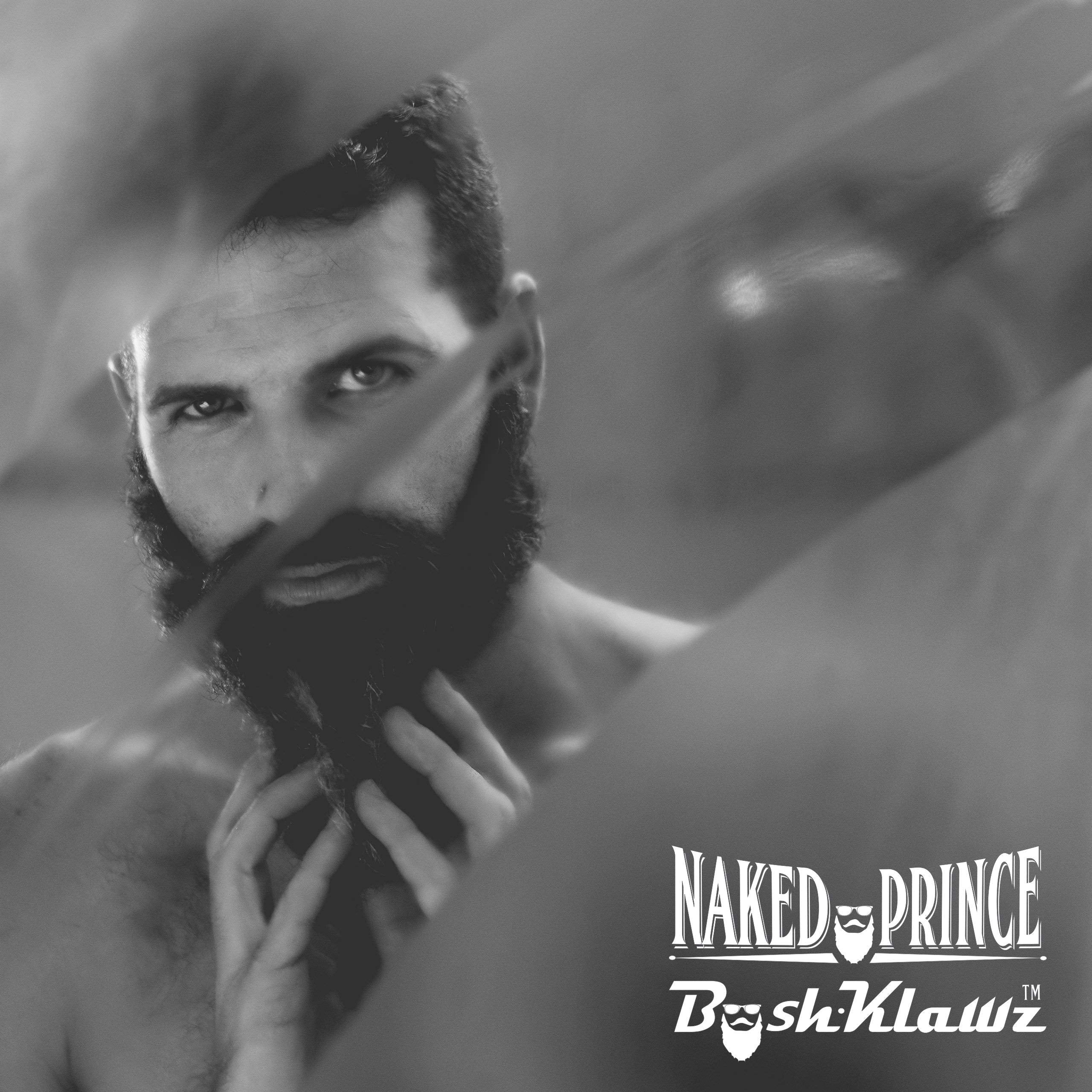 Naked Prince Scent Free All Natural Beard Balm Leave in Conditioner Beard Butter Moisturizer Premium Scentless Fragrance-Free Great for Hunters - Best Leave in Conditioner Balm for Bearded Men