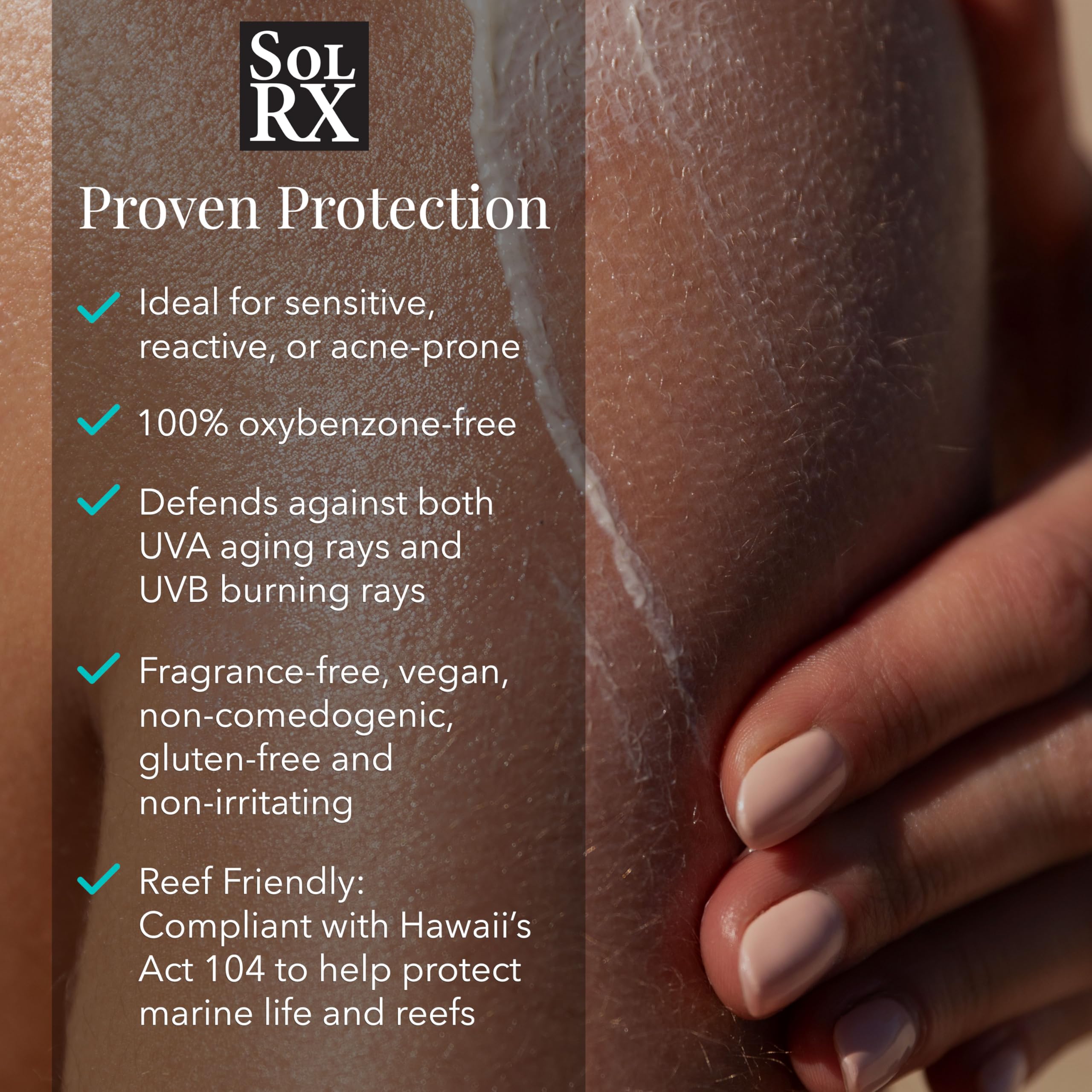SolRX SPORT SPRAY SPF 50 Sunscreen Spray SPF50, Reef Friendly, Broad Spectrum Sunscreen for Face and Body, Oxybenzone Free