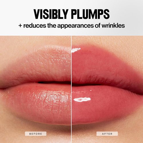 REVLON PhotoReady Plumping Gloss Serum - Hydrating, Non-Sticky & High Shine Finish | 009 Lip Floaties, 0.25 fl oz