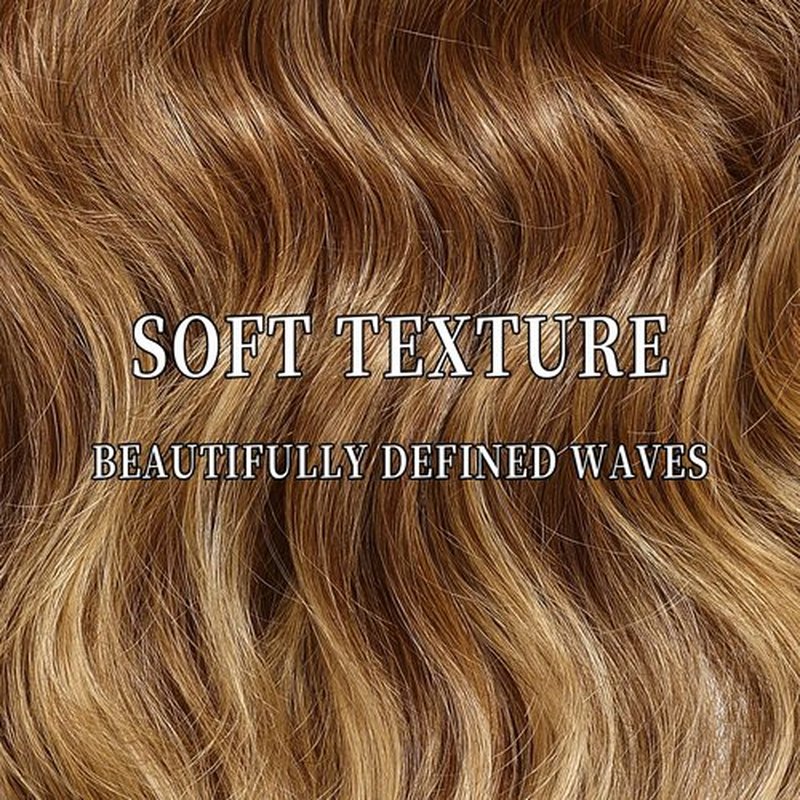 AISI HAIR 13×4 HD Ombre Blonde Lace Front Wigs for Women - Pre Plucked Long Body Wavy Synthetic Lace Wig with Baby Hair, Beginner Friendly, Natural Looking, Free Part 28 Inch