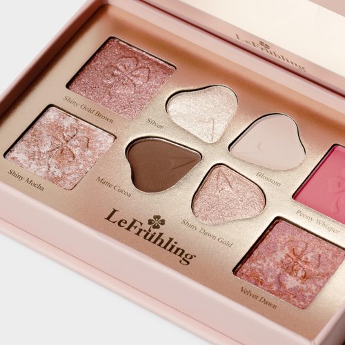 Lefruhling All in one Full Size Travel-Friendly Baked Makeup Palette,High Pigmented Long Lasting, glitter Shimmer Matte,Bronzer Blush Highlighter and Eyeshadows