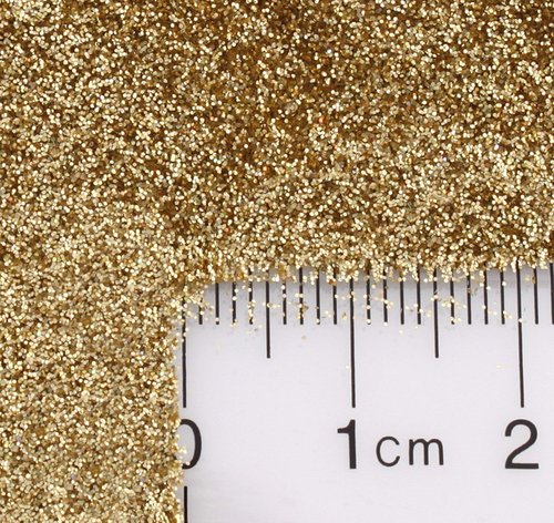 GLITTIES - Gold Jewel - Holographic Loose Fine Glitter Powder (.008") - Great for Nail Art, Nail Polish, Gel, Gel Polish or Acrylic Nail Powder - Solvent Resistant - (10 Gram Jar)