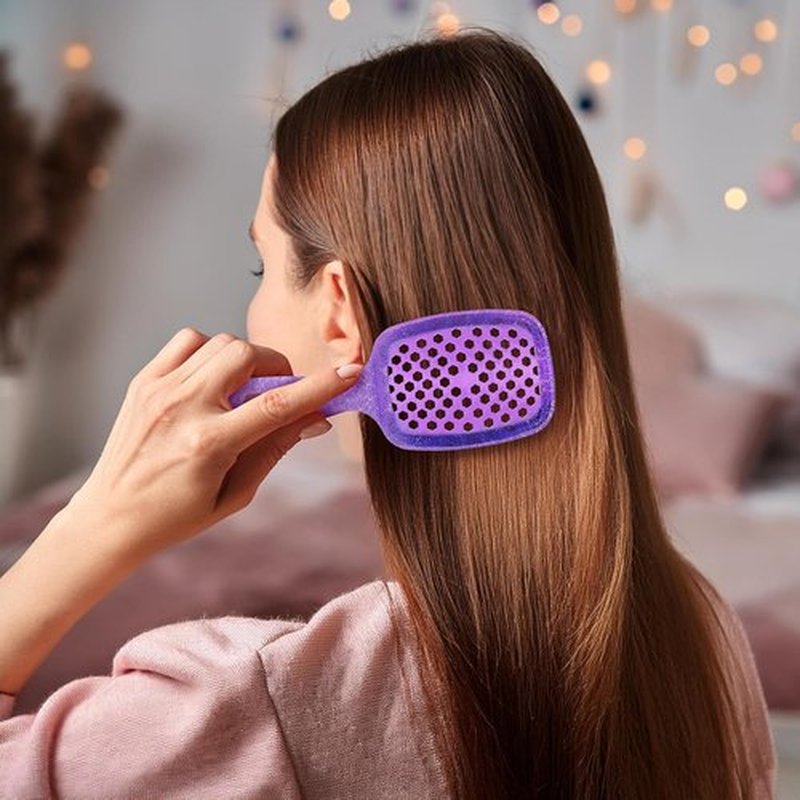 FHI Heat UNbrush Mini Detangler Brush - Pain-Free Brushing for All Hair Types | Durable Anti-Static Bristles