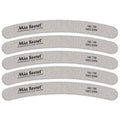 Forte Zebra Curve Nail File 180/180 Blue Center 5 pack