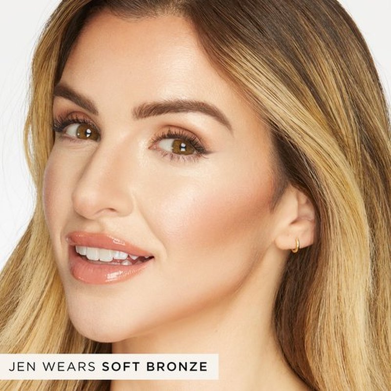 tarte sculpt tape contour – Lightweight Cream Bronzer with Shea Butter for Blendable, Buildable Contour & Natural Looking Sculpted Glow, Vegan & Cruelty-Free, full size, soft bronze