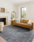 Loloi Rifle Paper Co. Accent Rug - Maison Collection MAO-01 Nightingale Black, 2'3" x 3'9", .19" Pile Height