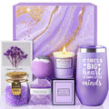 Teacher Appreciation Gifts for Women, Thank You Gifts for Women Teachers, Christmas Thanksgiving Gift for woman Teacher, Back to School Gift - Unique Lavender Spa Basket Set