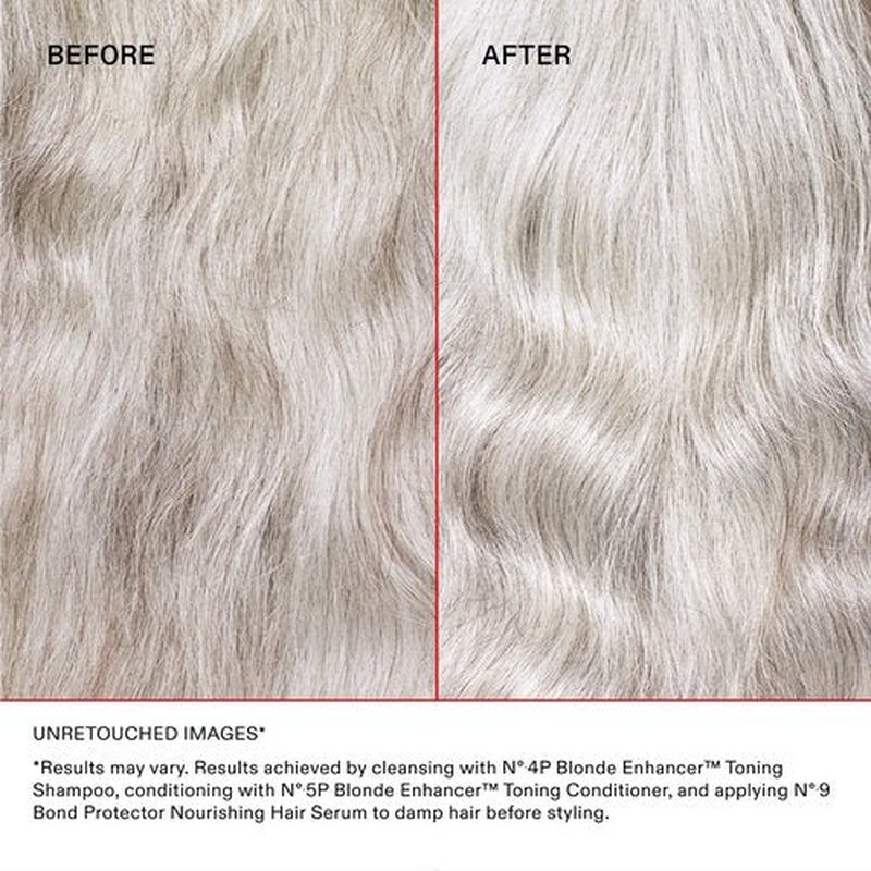 Olaplex Nº. 5P Blonde Enhancer Purple Toning Conditioner: Neutralizes Brassiness & Strengthen | Repairs Damages & Hydrates Hair | For Coily, Curly, Straight, and Wavy, 1000 mL / 33.8 Fl Oz