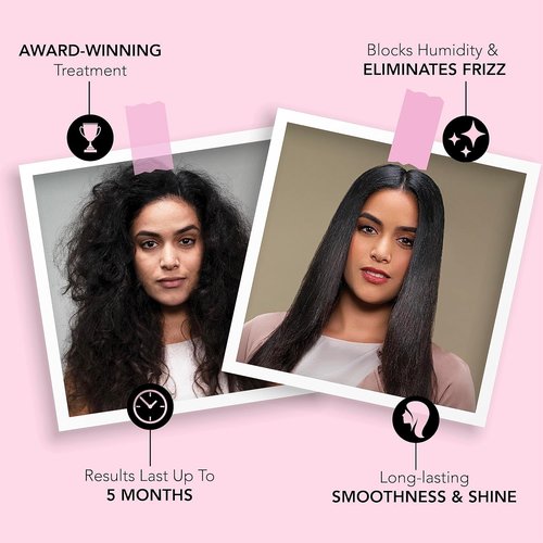 Keratin Complex - Natural Keratin Smoothing Treatment System for Frizz-Free Hair - 32 fl oz