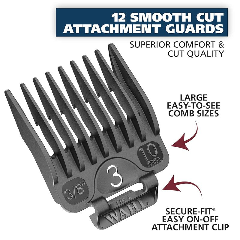 Wahl USA Hair Clipper - 2-in-1 Corded Clipper & Pop-Up Trimmer Kit for Men's Grooming | Model 79900-1501P