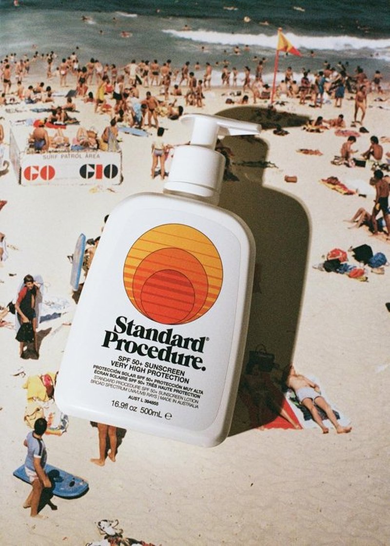 Standard Procedure SPF 50+ Sunscreen - Broad Spectrum Face & Body Sunblock for Sensitive Skin | 8.5 oz Organic Formula