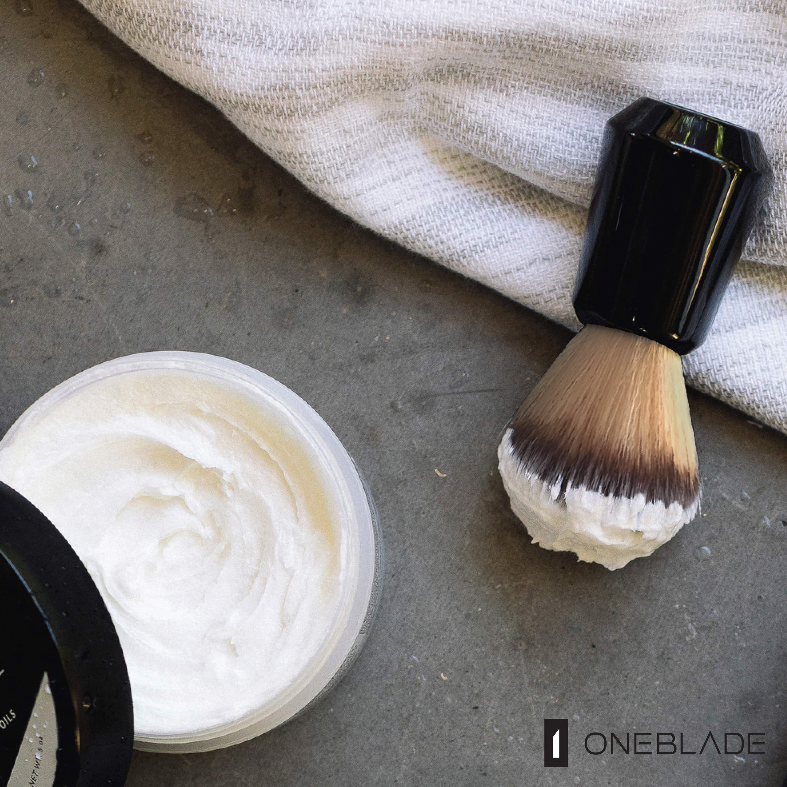 Synthetic Shaving Brush with 20mm Knot by OneBlade