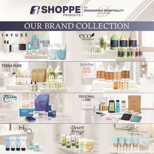 Travel Size Hotel Toiletry Set 75 Count 1 oz Bottles Guest Amenities for Vacation Rentals and Short Term Rentals Paraben Free Green Tea Lemongrass Scent Infused with Aloe and Olive Oil | Desert Breeze